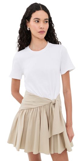 Cinq à Sept Cinq à Sept Leslie Dress White/Khaki