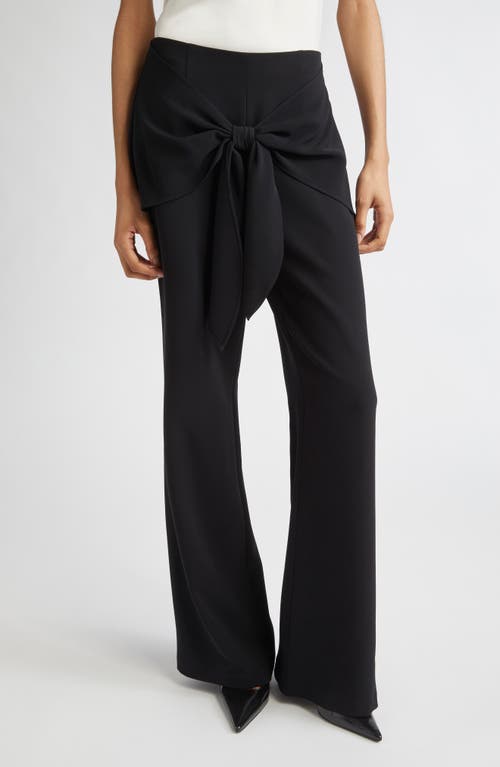 Cinq à Sept Cinq à Sept Lilas Tie Front Flare Leg Pants