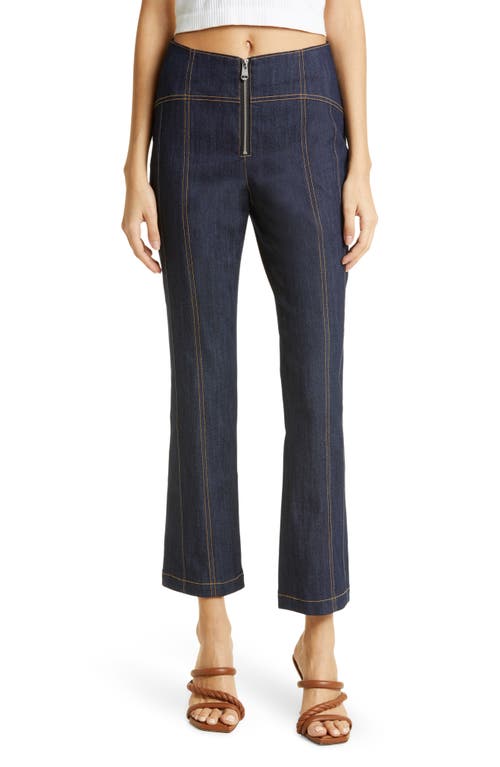 Cinq à Sept Cinq à Sept Loren Flare Leg Crop Denim Pants
