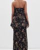Cinq à Sept Cinq à Sept Love Letter Floral Rosaline Gown Black multi - 3