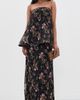 Cinq à Sept Cinq à Sept Love Letter Floral Rosaline Gown Black multi - 5