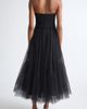 Cinq à Sept Cinq à Sept Lunelle Strapless Mixed Media Midi Dress - 2