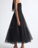 Cinq à Sept Cinq à Sept Lunelle Strapless Mixed Media Midi Dress - 3