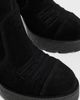Cinq à Sept Cinq à Sept Marley Suede Lug Sole Platform Boots Black - 6