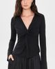 Cinq à Sept Cinq à Sept Matte Jersey Mckenna Top Black - 2