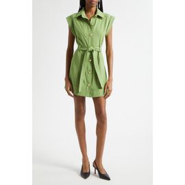 Cinq à Sept Cinq à Sept Milo Stretch Button Front Minidress