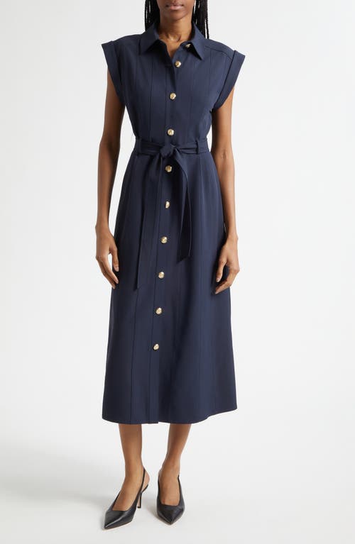 Cinq à Sept Cinq à Sept Milo Stretch Midi Shirtdress