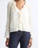 Cinq à Sept Cinq à Sept Nixen Pleated Ruffle Top - 1