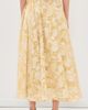 Cinq à Sept Cinq à Sept Organza Jacquard Ruth Skirt Ochre Muse/White - 3