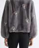 Cinq à Sept Cinq à Sept Pearl Drop Faux Fur Jacket - 3