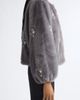 Cinq à Sept Cinq à Sept Pearl Drop Faux Fur Jacket - 4