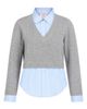 Cinq à Sept Cinq à Sept Renna Prelayered Cashmere Sweater & Stripe Button-Up Shirt - 3