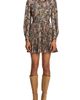 Cinq à Sept Cinq à Sept Reynolds Rose Paisley Pleated Minidress - 1