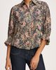 Cinq à Sept Cinq à Sept Rose Paisley Three Quarter Sleeve Shirt - 1