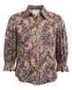 Cinq à Sept Cinq à Sept Rose Paisley Three Quarter Sleeve Shirt - 3