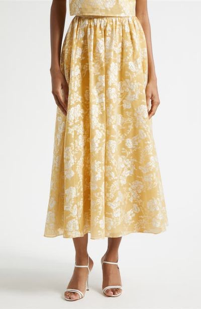 Cinq à Sept Cinq à Sept Ruth Floral Jacquard Skirt