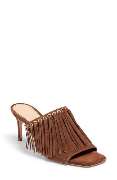 Cinq à Sept Cinq à Sept Sabrina Fringe Slide Sandal