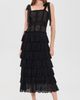 Cinq à Sept Cinq à Sept Sabrina Lace Nini Dress Black - 2