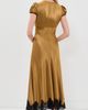 Cinq à Sept Cinq à Sept Sienne Dress Honey Bronze/Black - 3