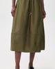 Cinq à Sept Cinq à Sept Sirani Nylon Skirt Dark Olive - 2