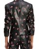 Cinq à Sept Cinq à Sept Tossed Roses Le Petit Faux Leather Blazer - 2