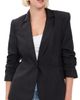 Cinq à Sept Cinq à Sept Tumbled Woven Khloe Blazer Black - 1