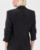 Cinq à Sept Cinq à Sept Tumbled Woven Khloe Blazer Black - 3