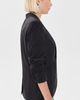 Cinq à Sept Cinq à Sept Tumbled Woven Khloe Blazer Black - 4