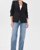 Cinq à Sept Cinq à Sept Tumbled Woven Khloe Blazer Black - 5