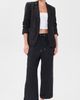 Cinq à Sept Cinq à Sept Tumbled Woven Khloe Blazer Black - 6