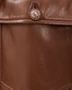 Cinq à Sept Cinq à Sept Vegan Leather Jenessa Dress Espresso - 6