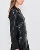 Cinq à Sept Cinq à Sept Vegan Leather Saule Dress Black - 4