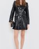 Cinq à Sept Cinq à Sept Vegan Leather Saule Dress Black - 5