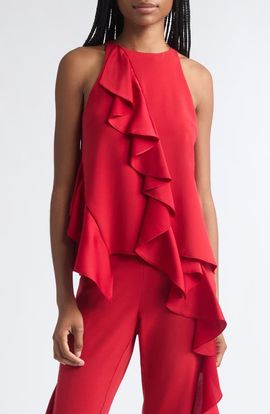 Cinq à Sept Cinq à Sept Vivia Ruffled Top