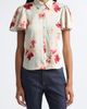 Cinq à Sept Cinq à Sept Wilted Poppy Flutter Sleeve Shirt - 1