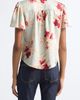 Cinq à Sept Cinq à Sept Wilted Poppy Flutter Sleeve Shirt - 2