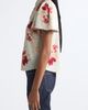 Cinq à Sept Cinq à Sept Wilted Poppy Flutter Sleeve Shirt - 3