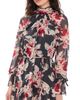 Cinq à Sept Cinq à Sept Wilted Poppy Sylviane Dress Obsidian Multi - 1
