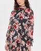 Cinq à Sept Cinq à Sept Wilted Poppy Sylviane Dress Obsidian Multi - 2