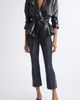 Cinq à Sept Cinq à Sept Yates Faux Leather Short Trench Jacket - 2