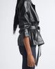 Cinq à Sept Cinq à Sept Yates Faux Leather Short Trench Jacket - 4