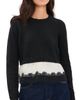 Cinq à Sept Cinq à Sept Zyla Pullover Black/Ivory/Black - 1