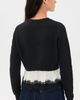 Cinq à Sept Cinq à Sept Zyla Pullover Black/Ivory/Black - 3