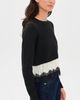 Cinq à Sept Cinq à Sept Zyla Pullover Black/Ivory/Black - 4
