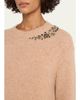 Cinq à Sept Crystal Lace Crewneck Sweater - 5