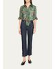 Cinq à Sept Fresco Floral Tie-Neck Blouse - 2