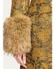 Cinq à Sept Ivella Floral Jacquard Fur-Trim Coat - 5