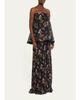 Cinq à Sept Love Letter Floral Strapless Maxi Dress - 4