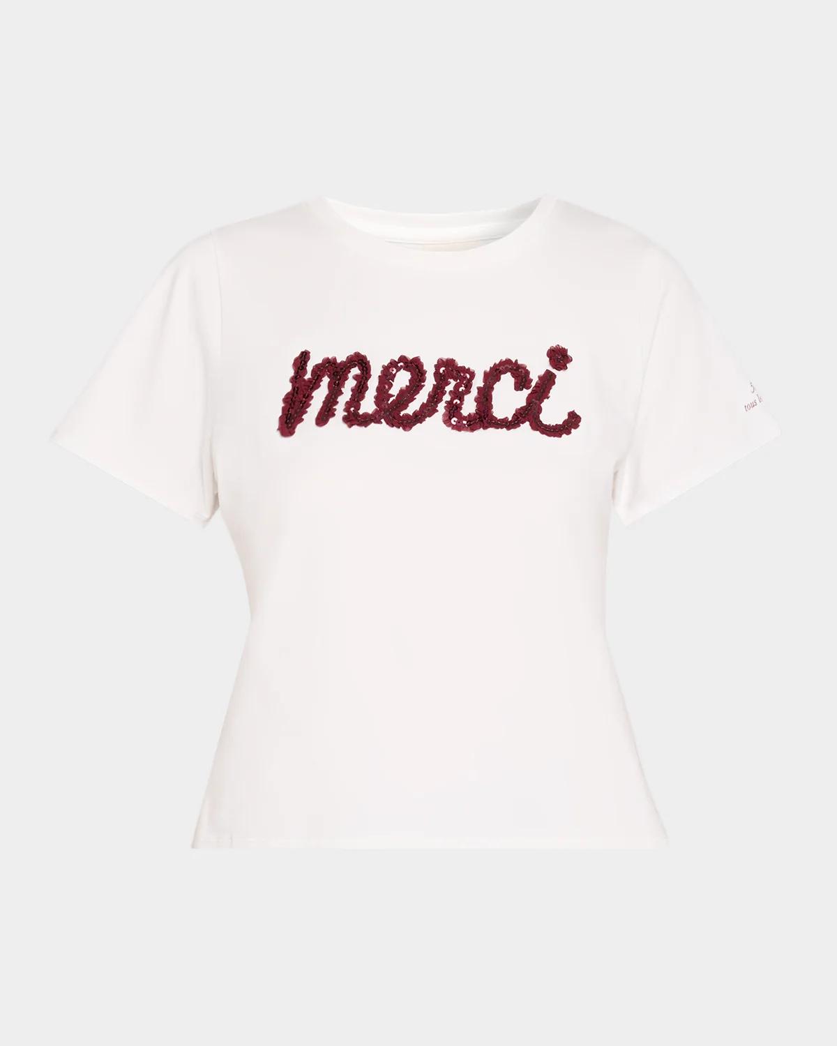 Cinq à Sept Merci Ruffle T-Shirt