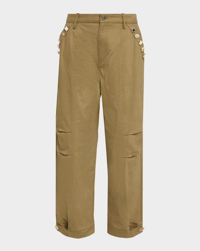 Cinq à Sept Mixed Buttons Agnes Pants